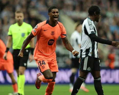 Rashford's Brace Silences Newcastle's Celebrations and Secures Barcelona's Victory